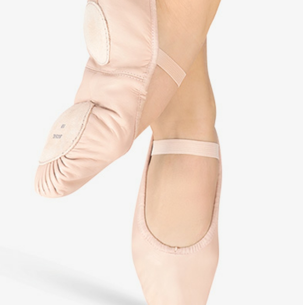 BLOCH Dansoft leather split sole ballet shoe C width